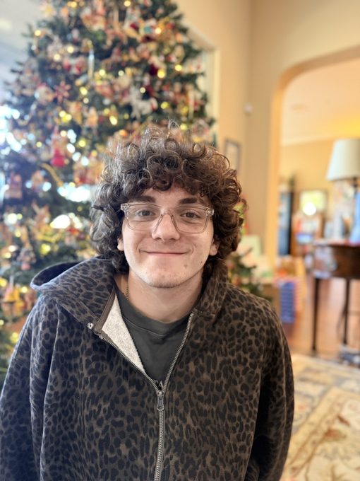 Cade smiling